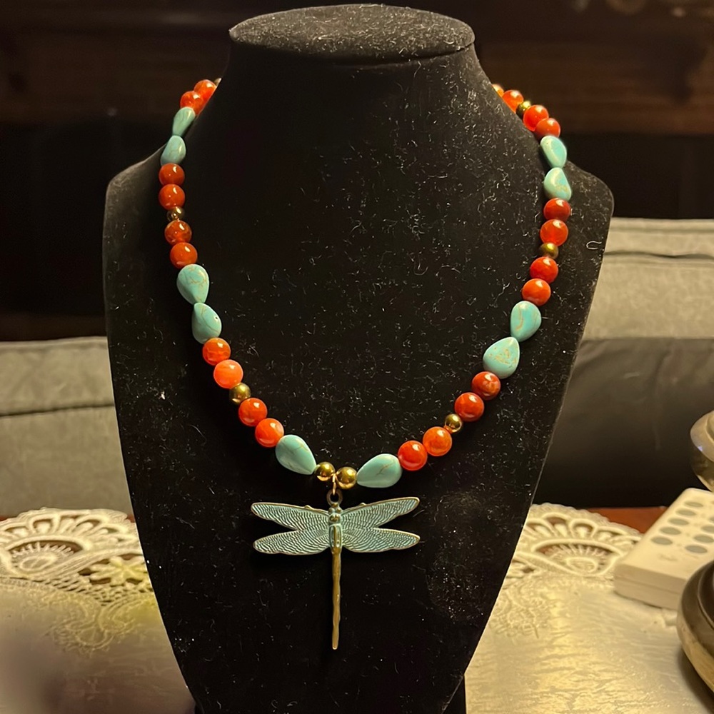 Handmade Natural Stone Necklace